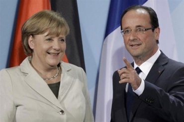 Меркель рассказала Олланду об успехах в выполнении минских соглашений