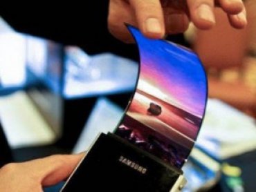 Samsung показала сгибающийся дисплей