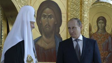 Путин и патриарх Кирилл едут на Афон