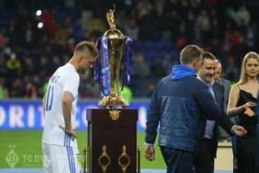 Капитан «Динамо» отказался взять серебряную медаль Кубка Украины