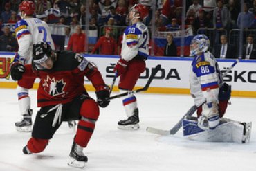 На ЧМ по хоккею сборная России вновь не сумела обыграть канадцев