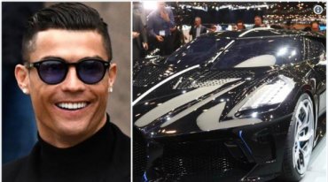 Роналду купил самый дорогой в мире автомобиль
