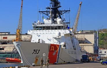Корабль береговой охраны США зашел в Одесский порт