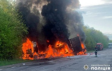 В Хмельницкой области масштабное ДТП с пожаром: четверо погибших
