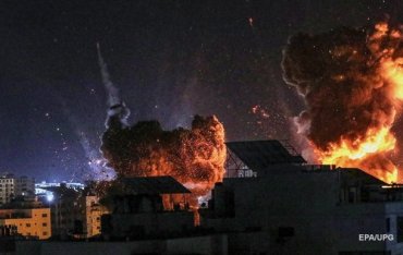 Сектор Газа пустил 90 ракет за ночь по Израилю