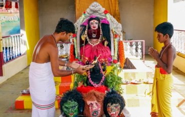 В Индии начали молиться богине коронавируса