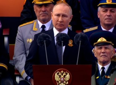 В Белом доме назвали речь Путина на параде абсурдом