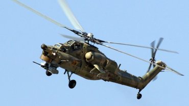 Десантники на Луганщине сбили российский ударный вертолет Ми-28
