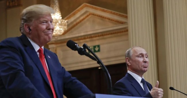 Трамп назвав Путіна «божевільним» і попередив про «крах Росії» у разі захоплення всієї України Трамп назвав Путіна «божевільним» і попередив про «крах Росії» у разі захоплення всієї України
