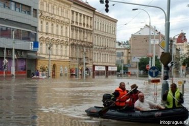 Наводнение в Чехии: правительство объявило чрезвычайное положение