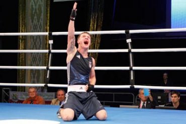Украинец Павел Ищенко завоевал «золото» чемпионата Европы по боксу