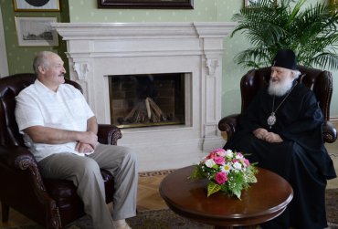 Патриарх Кирилл встретился с Лукашенко