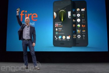 Этой ночью состоялась премьера Fire Phone — первого смартфона Amazon