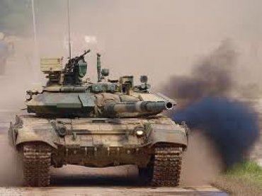 Российская танковая группа атаковала украинский блок-пост под Краматорском