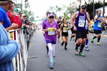 92-летняя американка установила марафонский рекорд