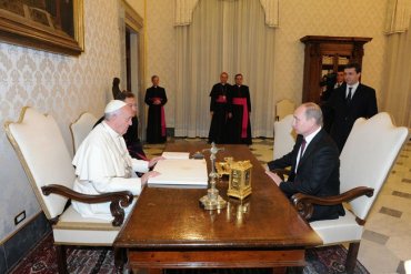 Папа Франциск 10 июня планирует встретиться с Путиным