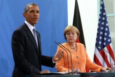 Обама и Меркель решили продлить санкции против России