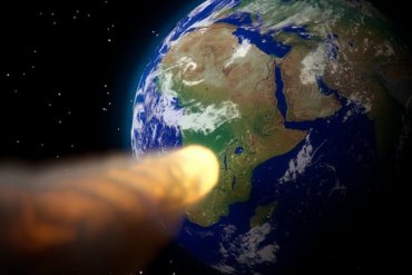 В небе над Африкой взорвался астероид