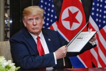 Трамп и Ким Чен Ын подписали важный документ