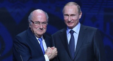 Кремль рассказал о тайной встрече Путина с президентом ФИФА Блаттером