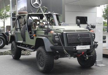 Mercedes-Benz построил военный «Гелик» без стекол и дверей