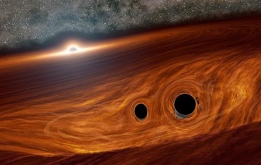 Ученые зафиксировали вспышки света от черных дыр