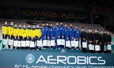Сборная Украины стала вице-чемпионом мира по аэробике