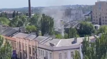 В центре Донецка возле офиса главаря «ДНР» прогремели взрывы