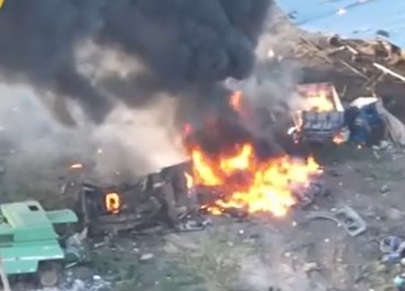 Артиллеристы ВСУ показали фееричное уничтожение техники РФ на юге Украины