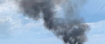 Россия снова обстреливает Чугуев на Харьковщине: над городом черный дым