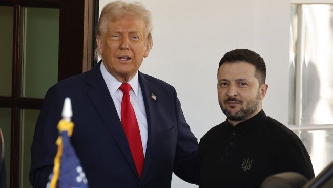 Зустріч Зеленського з Трампом у Гаазі тривала 45 хвилин: про що говорили Зустріч Зеленського з Трампом у Гаазі тривала 45 хвилин: про що говорили