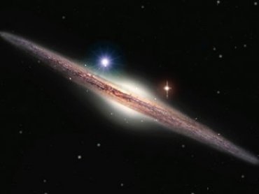 Астрономы «взвесили» черную дыру средней массы