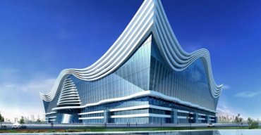 Самое большое здание в мире возвели в Китае
