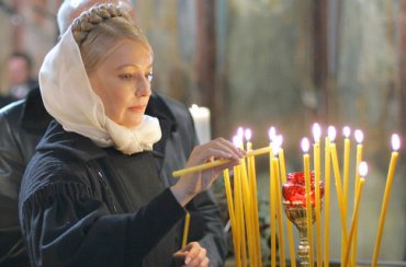Тимошенко призывает к созданию в Украине единой православной церкви