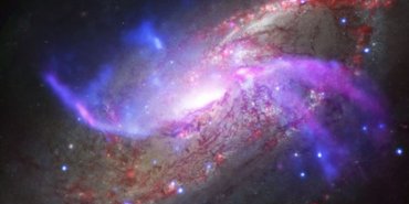 Ученые исследовали распыляющуюся галактику