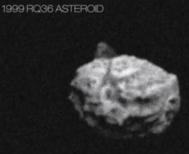 Таинственная черная пирамида на астероиде