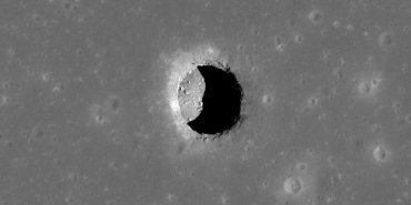 В пещерах на Луне можно будет строить колонии