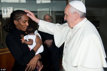 Папа Франциск встретился с христианкой, приговоренной в Судане к смерти