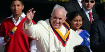 Папа Римский Франциск прибыл в Эквадор