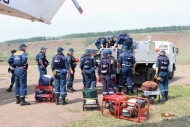 Ил-76 МЧС России потерпел крушение из-за лесного пожара