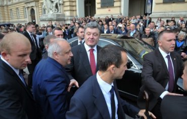 Порошенко охраняют телохранители Януковича