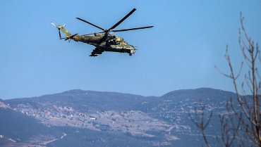 В Сирии боевики cбили вертолет с российскими пилотами