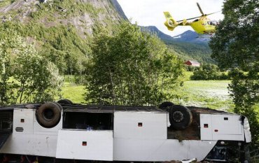 В Норвегии разбился автобус с украинскими туристами