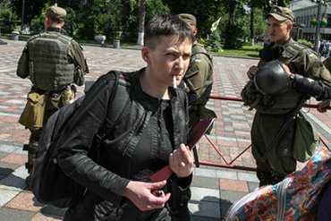 Надежда Савченко уезжает в ДНР