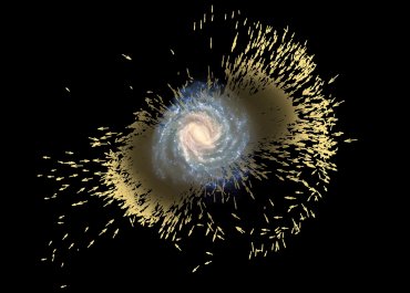 Млечный Путь 10 млрд лет назад поглотил другую галактику