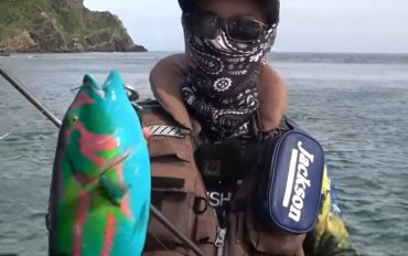 Японский блогер поймал рыбу из популярного фильма «Аватар»