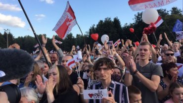 В Беларуси провели рекордный митинг против Лукашенко