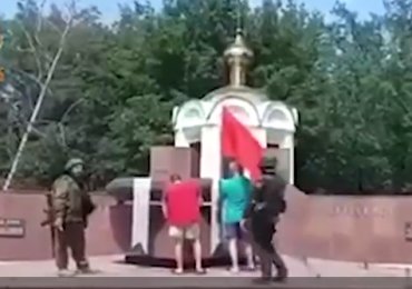 Кадыров заявил о взятии центра Лисичанска: уже поставили красное знамя в парке