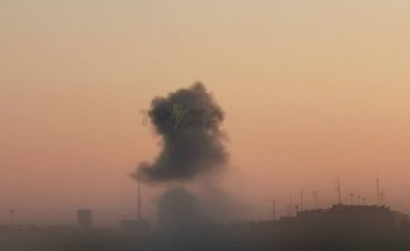 В Харькове на рассвете прогремели взрывы: в небе столб дыма