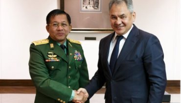 Глава військової хунти М’янми прибув до Москви за космічними та ядерними секретами